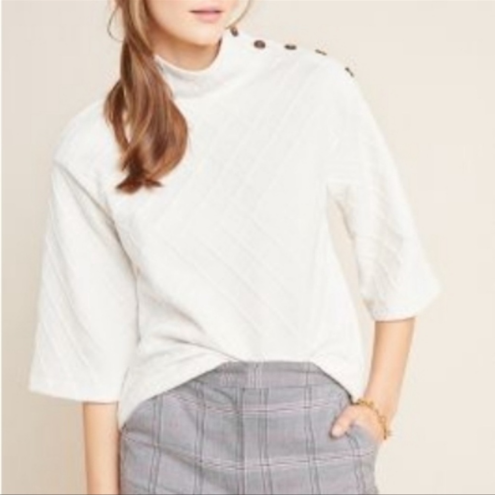 EUC Anthropologie Sunday in Brooklyn Mollie Top, size Small